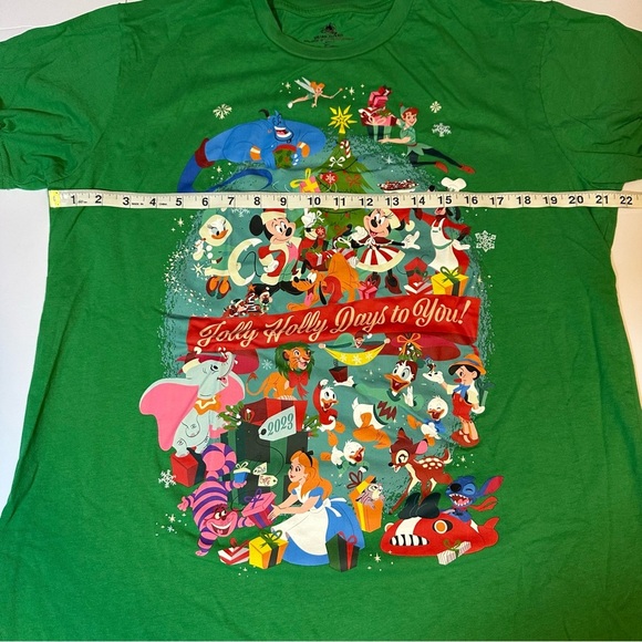 Walt Disney World 2023 Jolly Holly Days Shirt Mickey And Friends - Picture 4 of 5